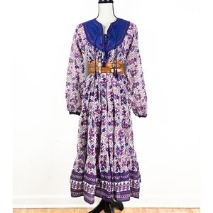 🦋LAST🦋 NWT Blue Boheme Charlotte Boho Dress, Vintage Blue